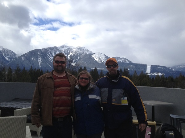 3 friends at Revelstoke Mountain resort